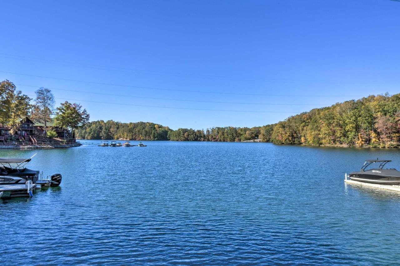 Lake Keowee Escape With Dock, Deck And Lake Access! Six Mile Buitenkant foto