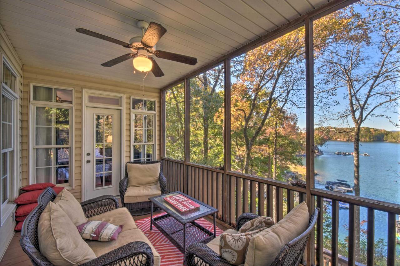 Lake Keowee Escape With Dock, Deck And Lake Access! Six Mile Buitenkant foto