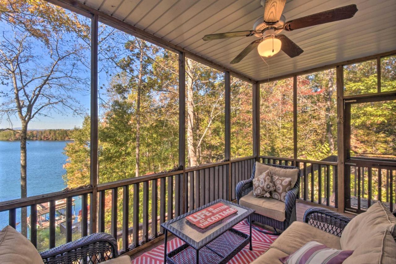 Lake Keowee Escape With Dock, Deck And Lake Access! Six Mile Buitenkant foto