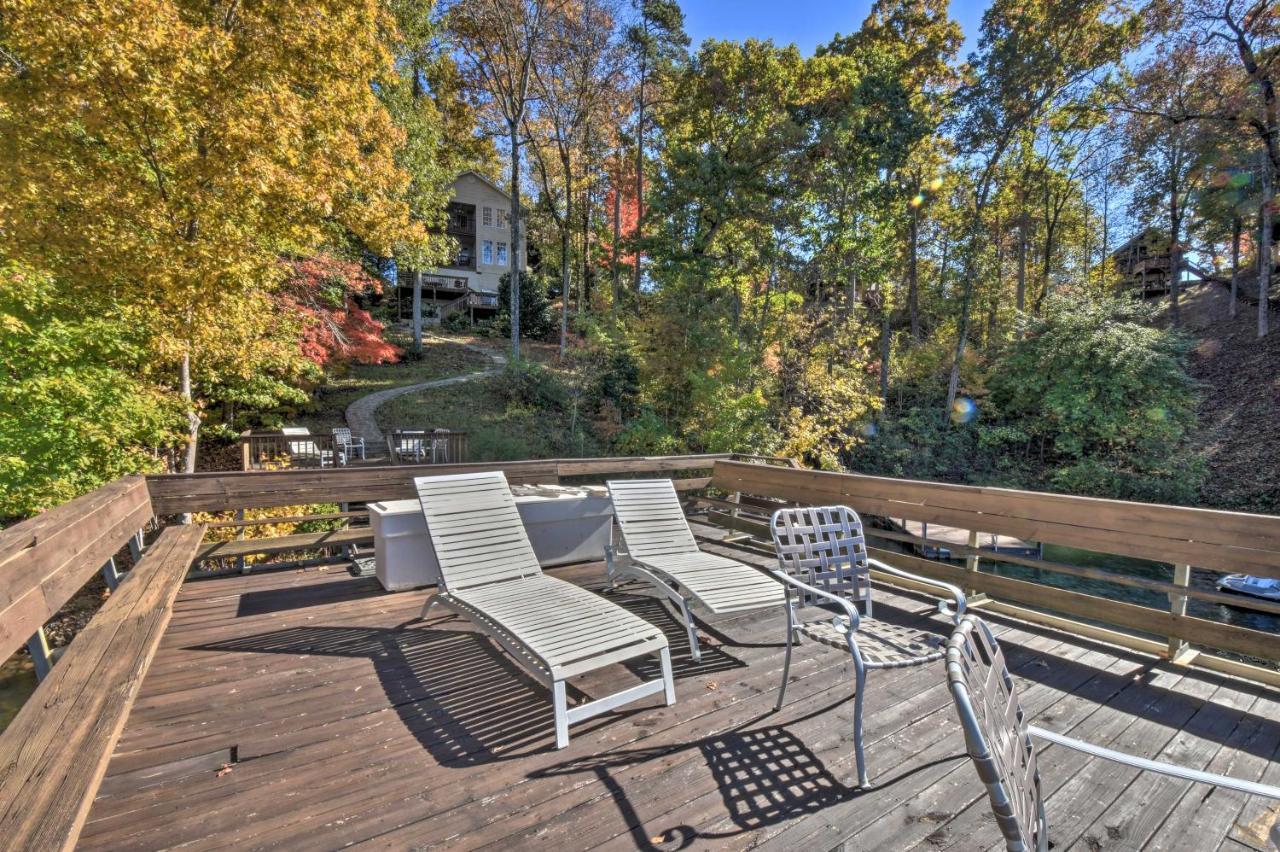 Lake Keowee Escape With Dock, Deck And Lake Access! Six Mile Buitenkant foto